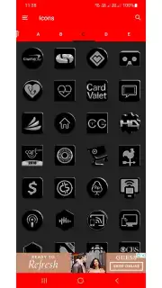 Black Icon Pack Free capture 2