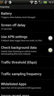 Deep Sleep Battery Saver capture 1