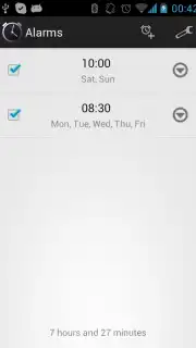 Простой будильник capture 4
