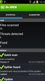 Dr.Web Security Space capture 5