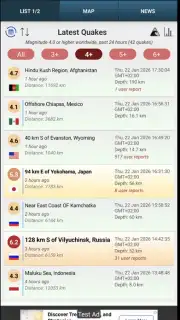 AllQuakes capture 3