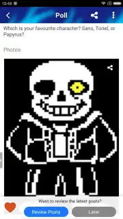 Undertale Amino capture 2