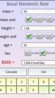 Health Calculator capture 3