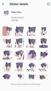 Otaku Nadu Sticker Pack capture 5