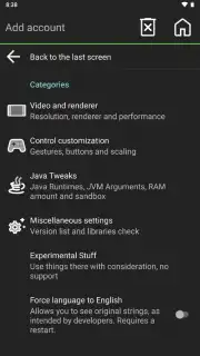 PojavLauncher (Minecraft: Java Edition) capture 2