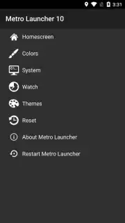 Metro Launcher 10 capture 4