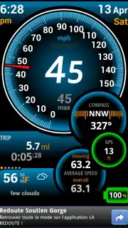 Ulysse Speedometer capture 5