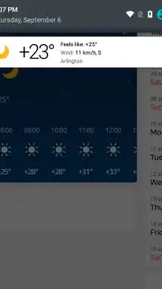 Yandex.Weather capture 5