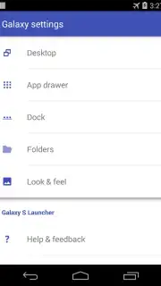 Galaxy S Launcher capture 2