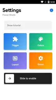 Power Shade: Notification Bar Changer & Manager capture 1