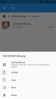 7Z - Files Manager capture 8