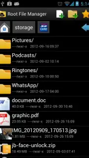 Root File Manager capture 1