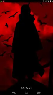 Itachi Live Wallpaper capture 4