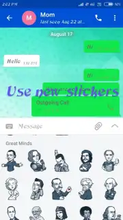 Hello chat capture 1