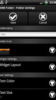 SiMi Folder Widget capture 3