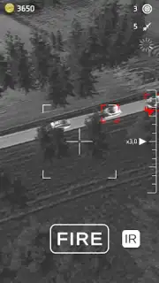 Drone Strike Military War 3D capture 7