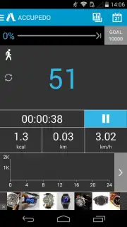 Accupedo Pedometer capture 4