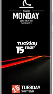 70+ Time Widgets for KWGT capture 2