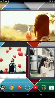 Animated Photo Frame Widget capture 2