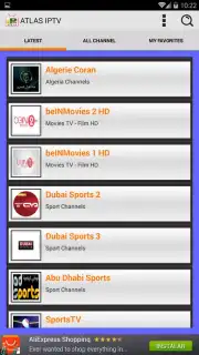 ATLAS IPTV - Stream Live TV capture 2