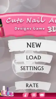 Cute Nail Art Designs Game 3D capture 6