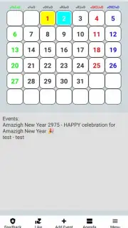 Amazing Calendar capture 1