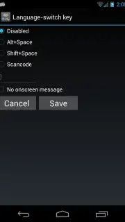 External Keyboard Helper Demo capture 2