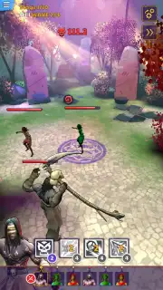 Merge of Spells Hero Battle capture 1
