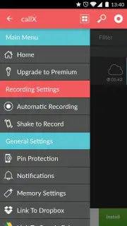 Call Recorder - callX capture 5