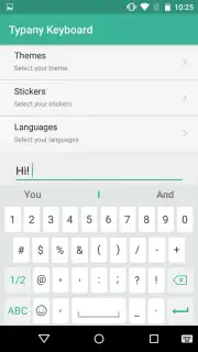 Typany Keyboard capture 2