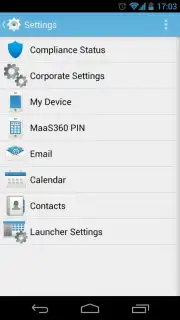 MaaS360 MDM for Android capture 5