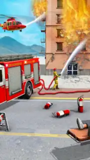 Rescue Fire Truck Simulator 3D capture 5
