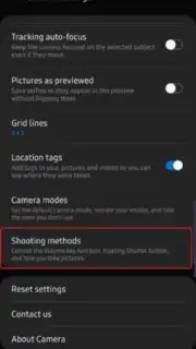 Samsung Camera capture 3