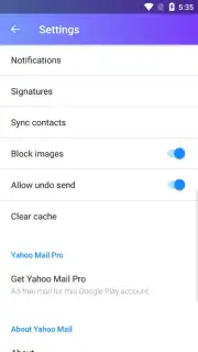 Yahoo Mail Go capture 4