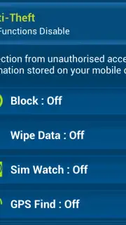 eScan Mobile Security capture 3
