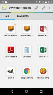 VMware Horizon Client capture 7