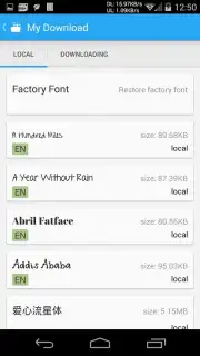 iFont (Expert of Fonts) capture 4