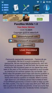PassMax capture 2