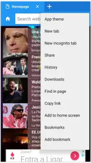 Goo Internet Browser capture 5