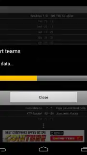 Basketball Livescore Widget capture 1
