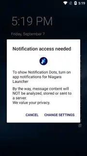 Niagara Launcher capture 4