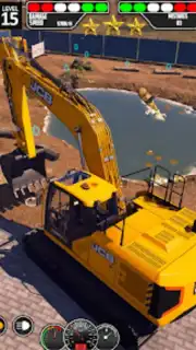 JCB Game Snow Excavator Games capture 4