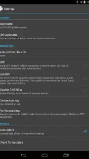 Hideman VPN capture 5