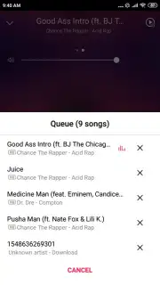 Huawei Music capture 5