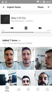 Upthere Home capture 2
