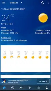 Transparent Clock Weather Cisco capture 7
