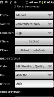 Video Converter Android capture 3