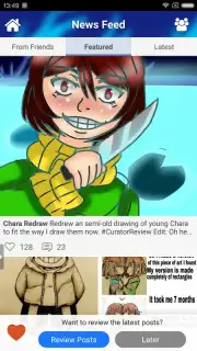 Undertale Amino capture 4