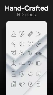 Lines Dark - Icon Pack capture 12