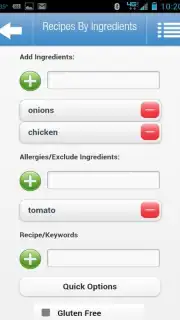 Recipes by Ingredients capture 1